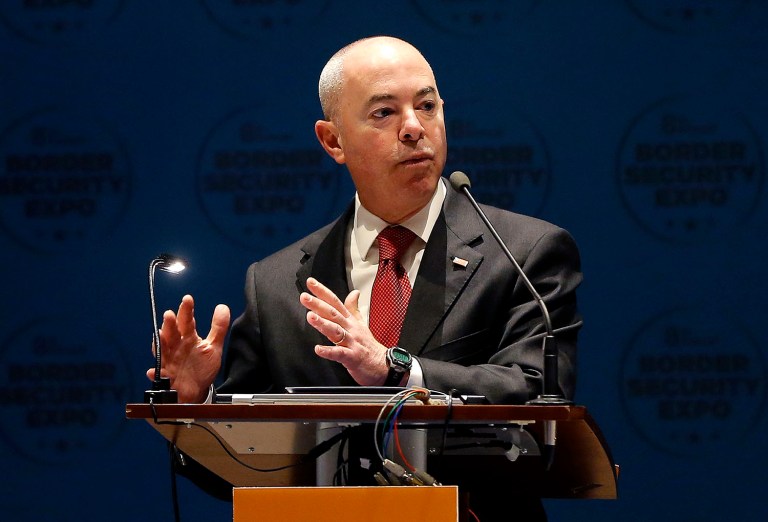 Deputy Department of Homeland Security Secretary Alejandro Mayorkas congratulated ICE officials for the extradition of the two men to the U.S. (AP Photo/Matt York, File)