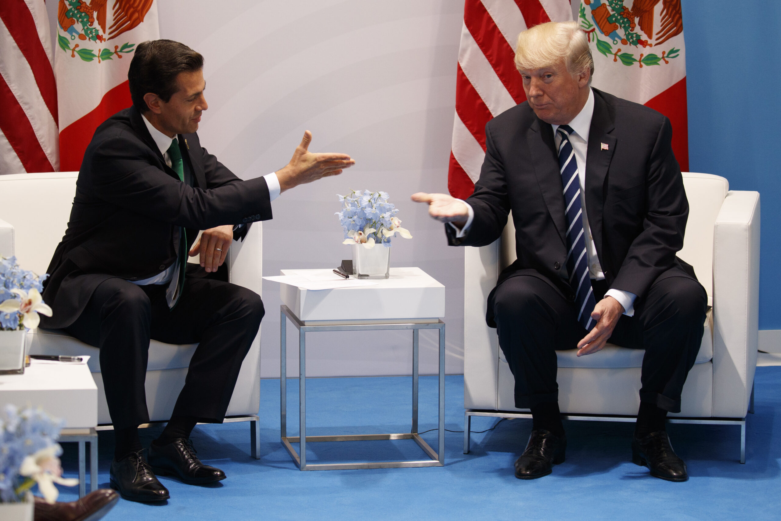Trump says Mexico ‘absolutely’ should pay for border wall after meeting Pena Nieto