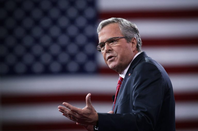 Former Florida Gov. Jeb Bush may lead Republicans with 51 percent of respondents saying they would vote for him. (Getty Images)