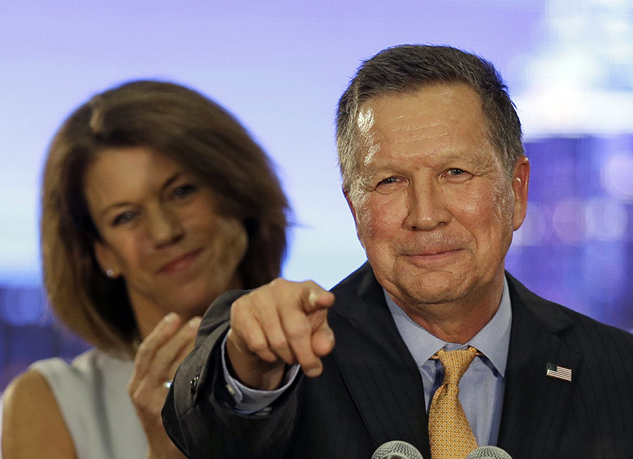Kasich to child: Imagine a woman you love being beaten to a pulp