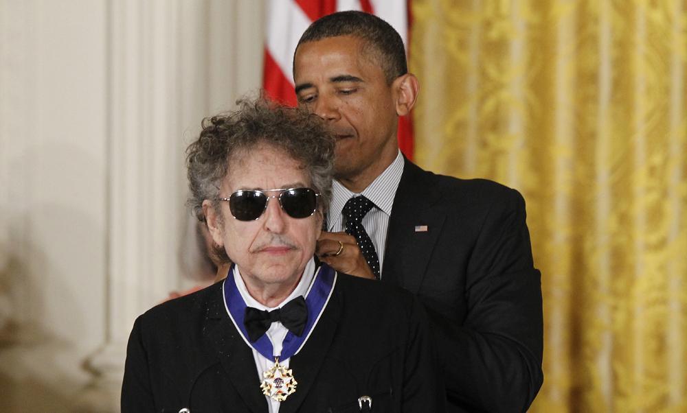 POTUS geeks out over Bob Dylan