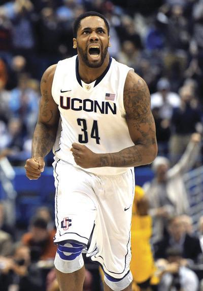 Jessica Hill/APConnecticut forward Alex Oriakhi announced he will transfer for his senior season.