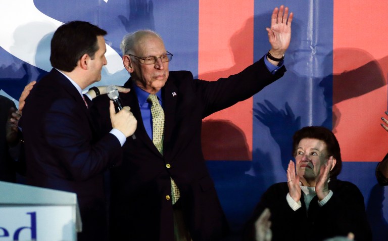 Rafael Cruz will be one of 155 Texas delegates to July's Republican National Convention in Cleveland. (AP Photo/Chris Carlson, File)