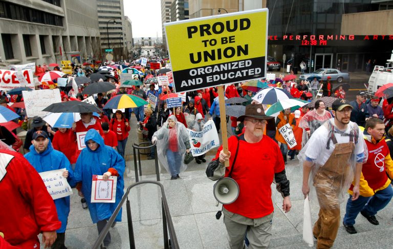 The National Labor Relations BoardÂ is considering designating companies that use temp agencies to be 'joint employers.'Â (AP Photo/Mark Humphrey, File)