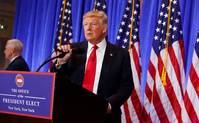 The chief of the Office of Government Ethics on Wednesday lambasted President-elect Trump's newly announced conflicts of interest plan as 
