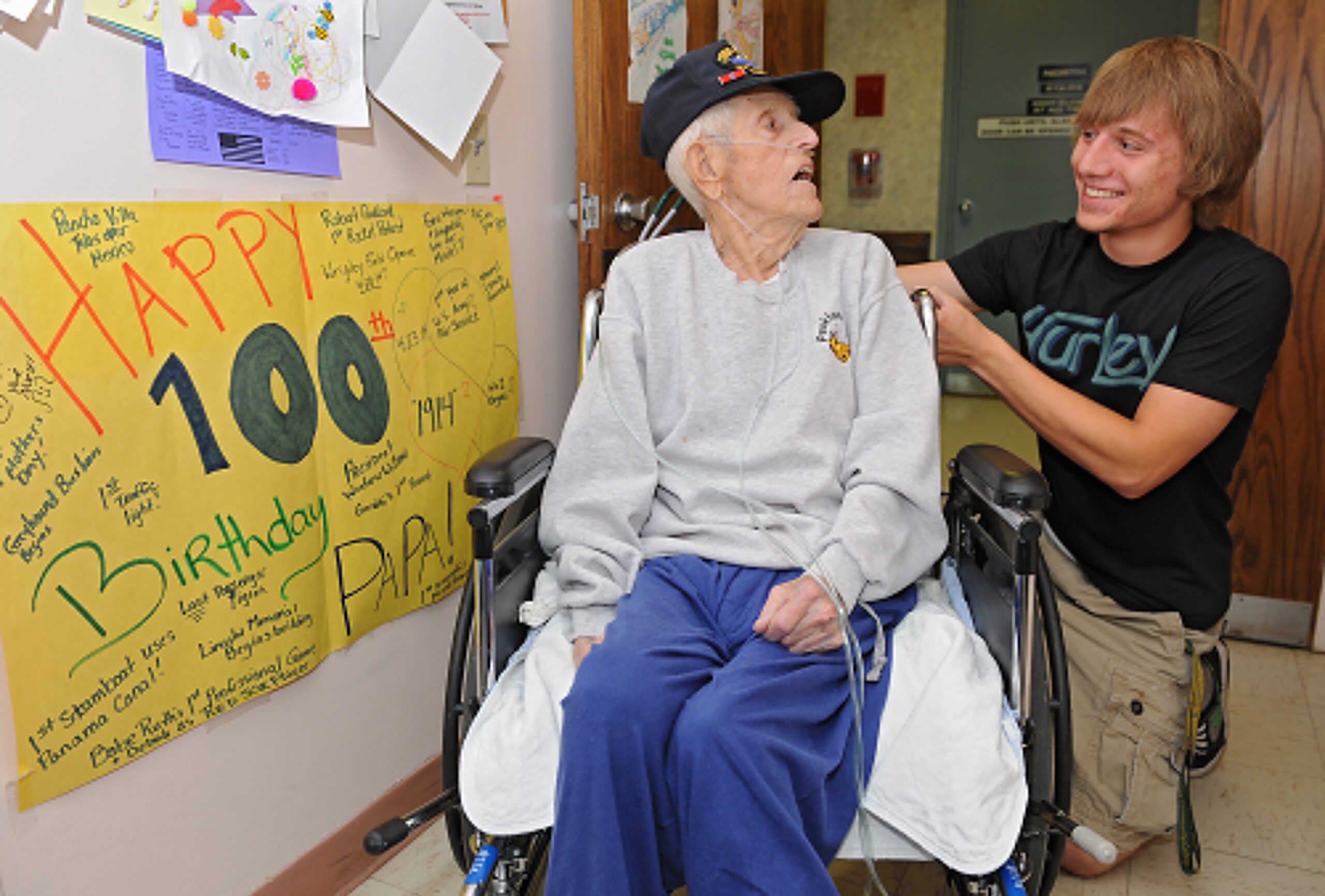 Veteran, 100, finally getting high school diploma