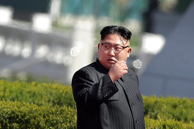 North Korean leader Kim Jong Un arrives in Singapore for his summit with U.S. President Donald Trump (AP Photo/Wong Maye-E). 