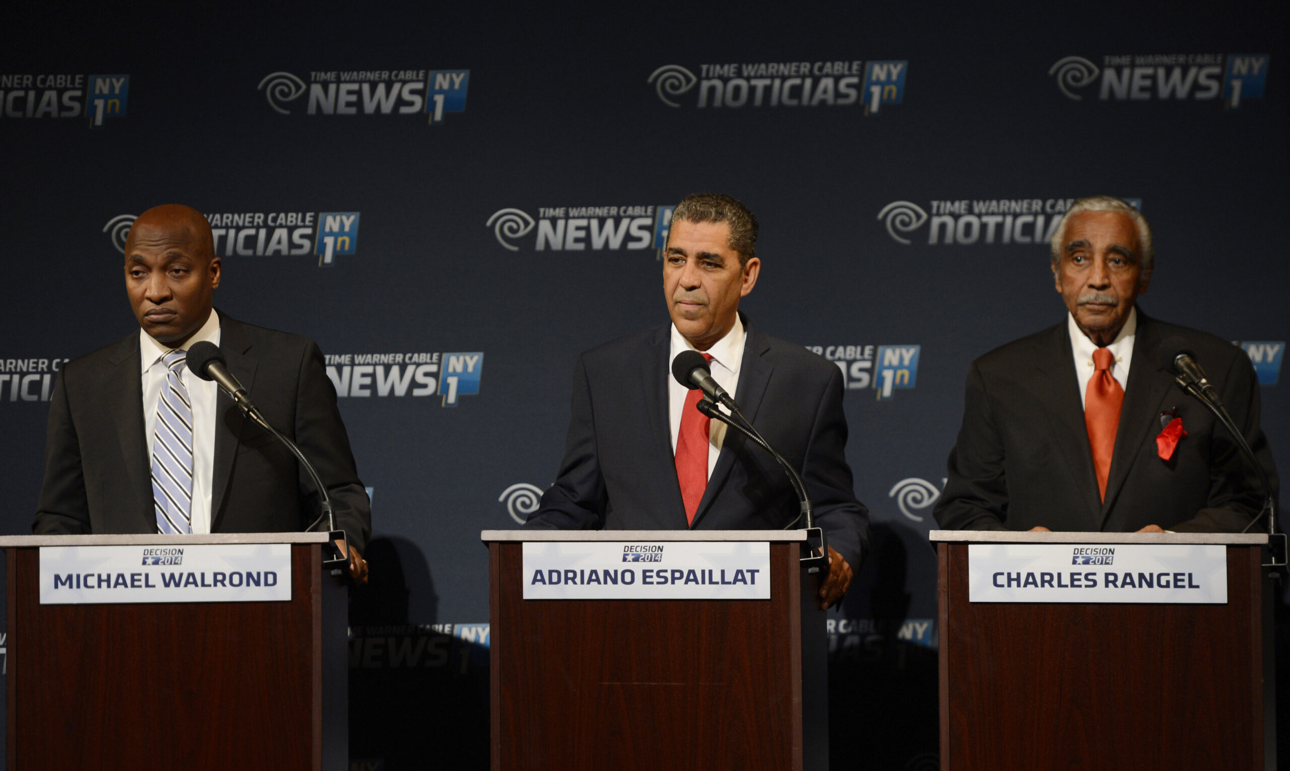 Rangel, challengers spar at NY primary debate