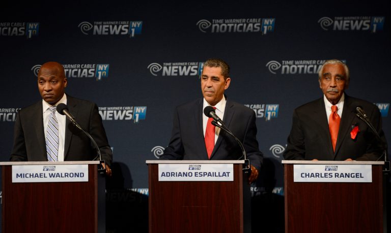 Rangel, challengers spar at NY primary debate