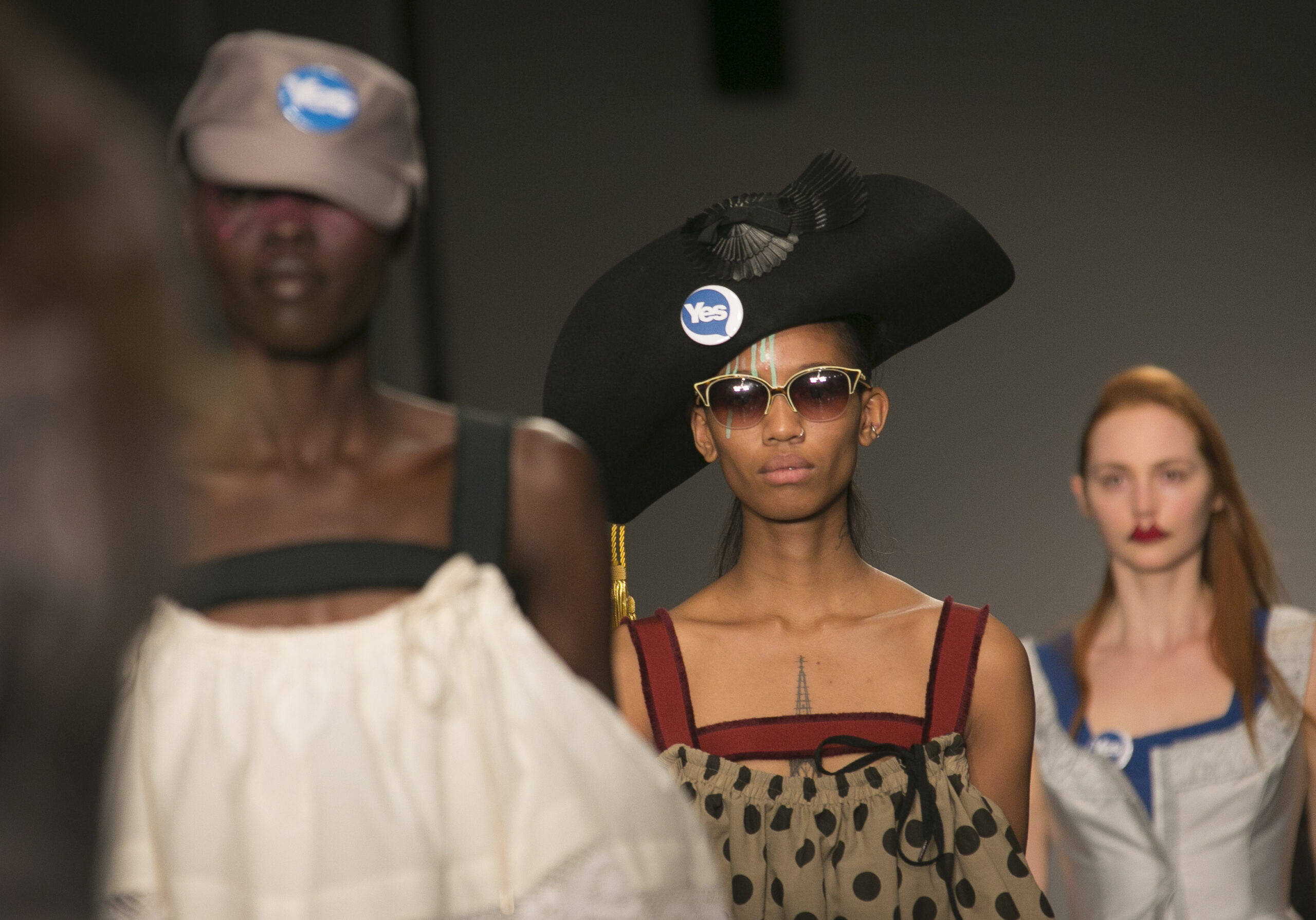 Westwood show highlights Scotland, not fashion