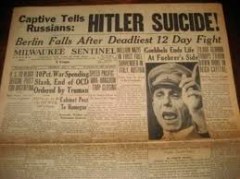 Blood from Hitler’s suicide sofa to be auctioned