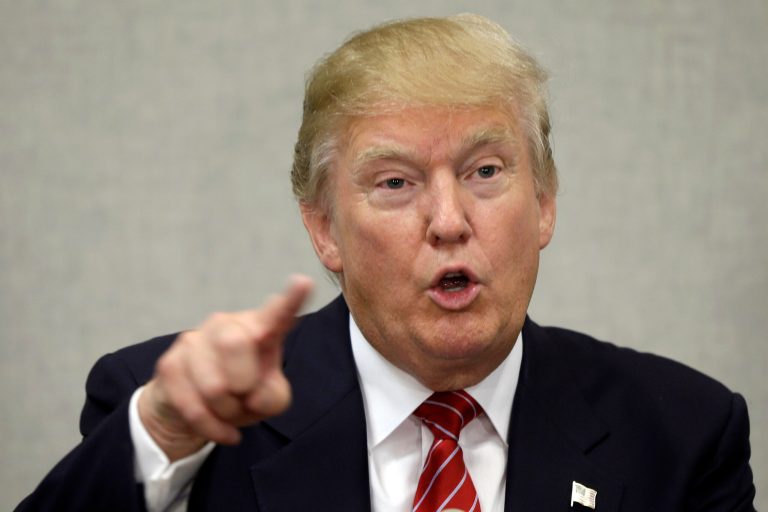Trump said 
