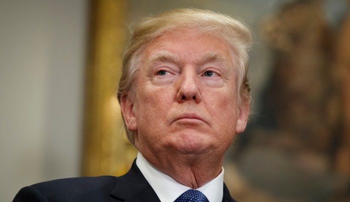 In Oct. 2016, after then-candidate Donald Trump denied sexual misconduct with any woman, Natasha Stoynoff came out to allege Trump assaulted her in 2005 while she was at Mar-a-Lago in Florida. (AP Photo/Evan Vucci)