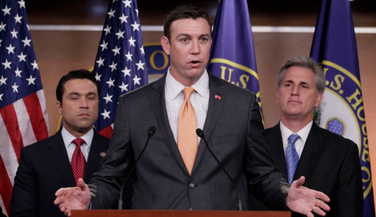 The FBI raided the offices of Rep. Duncan Hunter's former campaign treasurer in February as part of a Justice Department criminal investigation into the California congressman. (AP Photo/Carolyn Kaster)