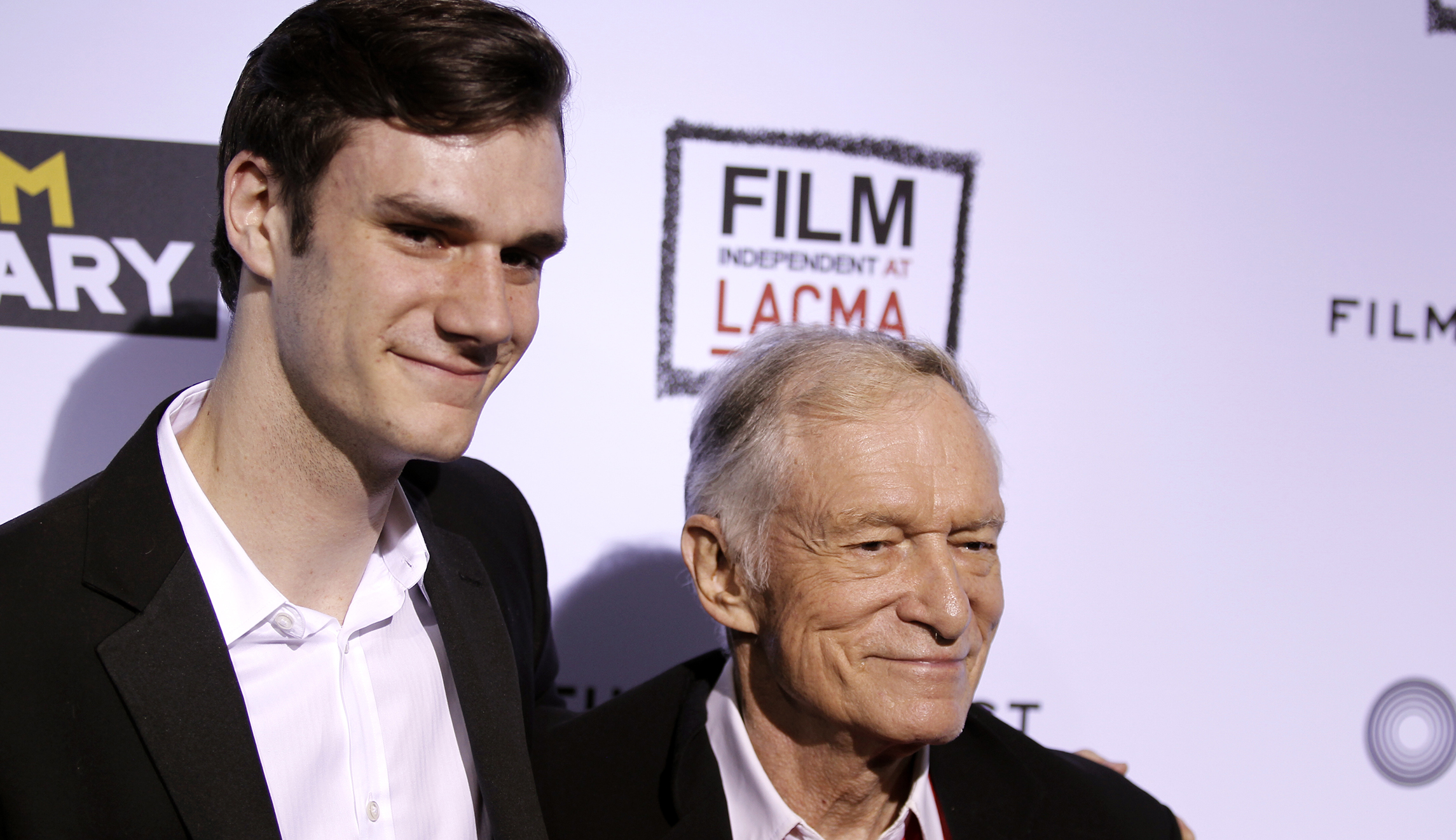 Hugh Hefner ’embarrassed’ Trump appeared on Playboy cover, son says