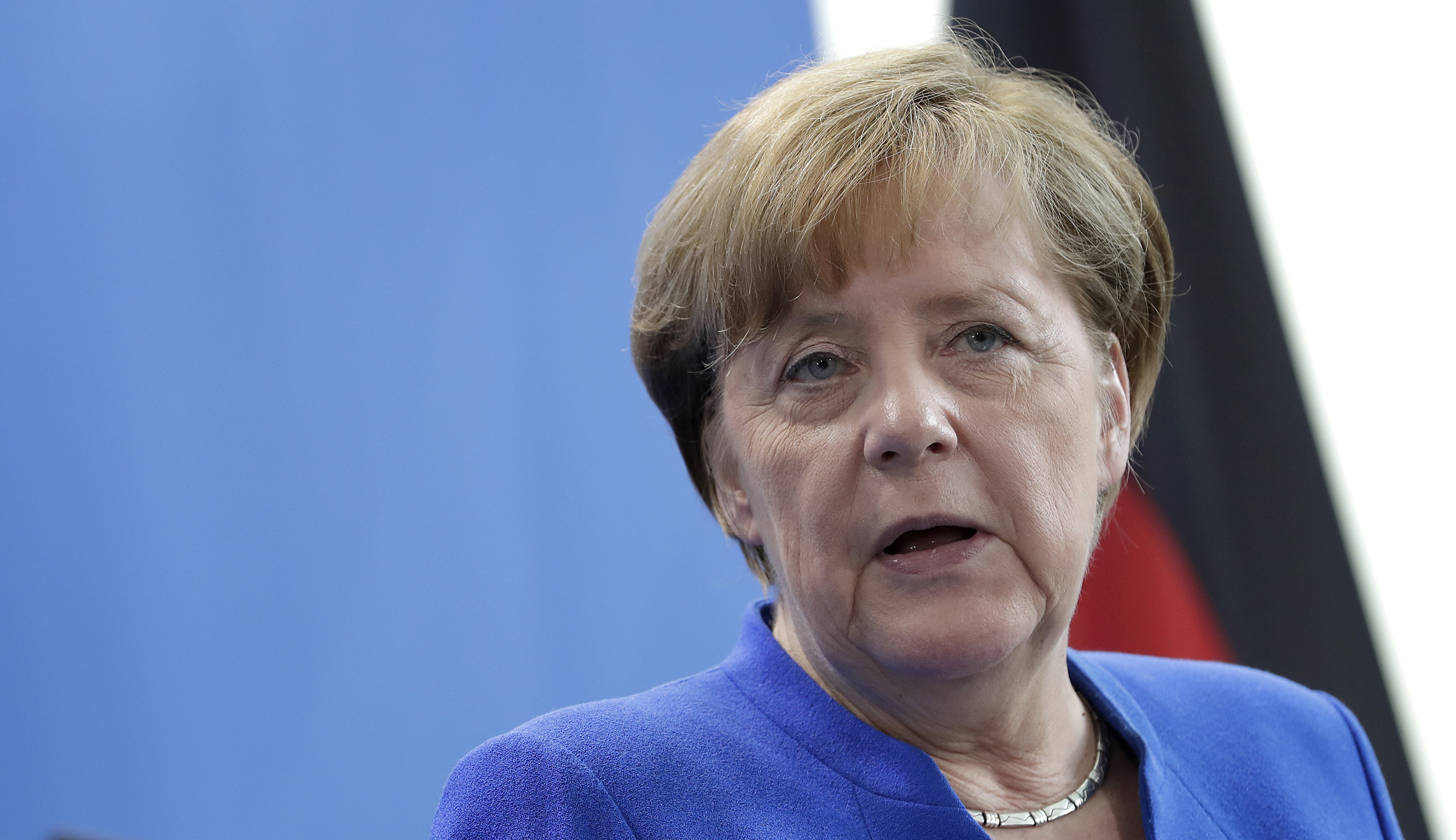 Sean Spicer: Actually, it’s a good thing Angela Merkel wants Europe to protect itself