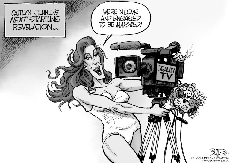 Editorial cartoon: Caitlyn Jenner’s next revelation …
