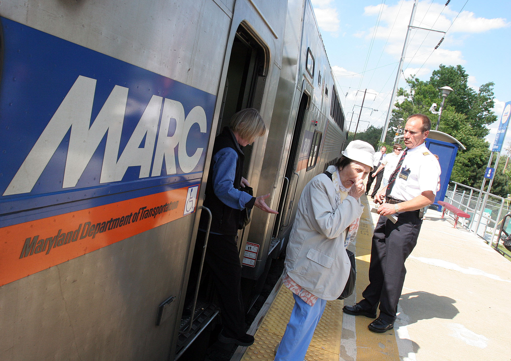 New website, design for MARC train tickets