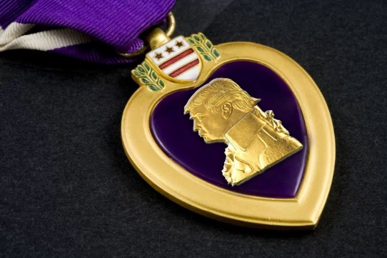 On Tuesday, a Purple Heart recipient started a GoFundMe page, titled 