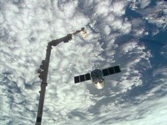 Supply ship departs space station after 5 weeks