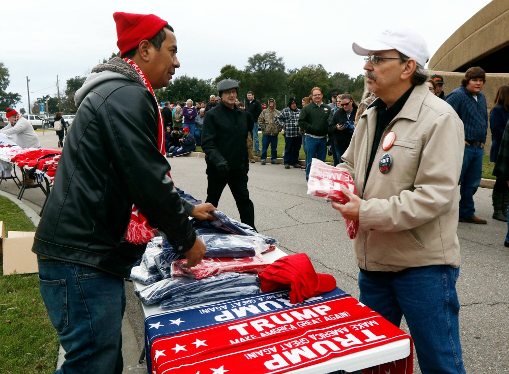20,000 Trump scarves recalled for putting consumers at risk of being burned