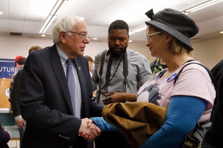 Sanders said he was 