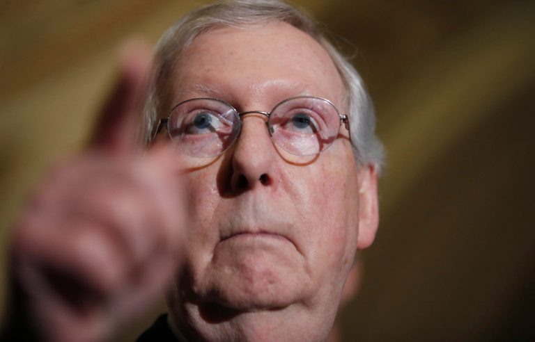 McConnell said the 60-vote rule has been a longstanding tradition in the Senate and there is no will to change it. (AP Photo/Alex Brandon)