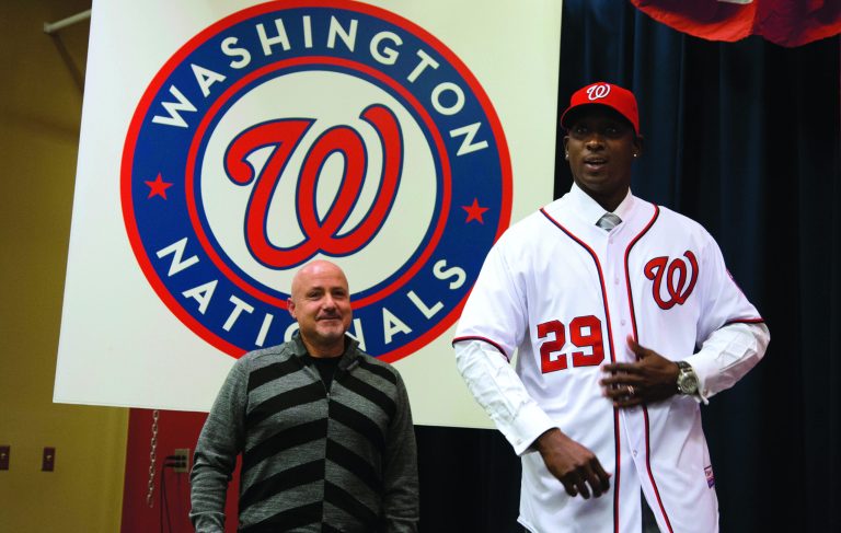 Evan Vucci/AP
Mike Rizzo and the Nationals gave Rafael Soriano a two-year, $28 million deal to become their closer earlier this week.