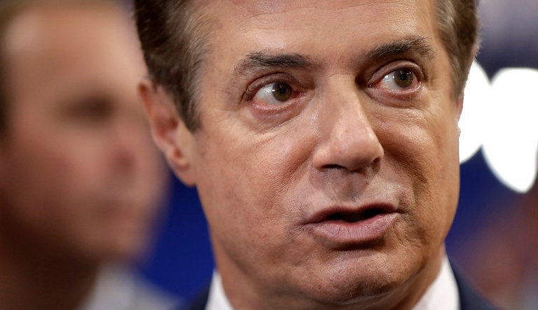 Manafort was subpoenaed in July, but the writ was retracted after he said he would hand over documents and appear before the panel in private. (AP Photo/Matt Rourke)