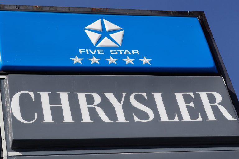 Chrysler sign (Getty Images)