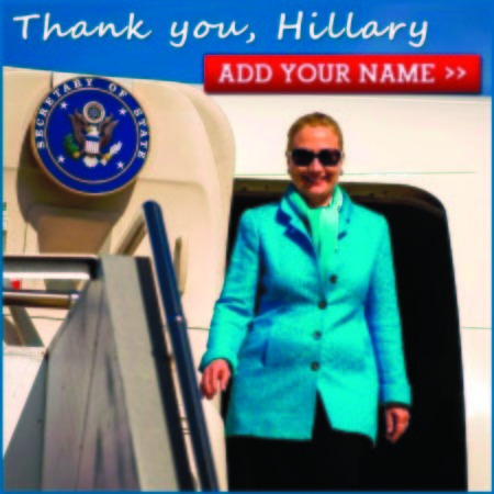 Nobel Peace Prize urged for Hillary– and Bill