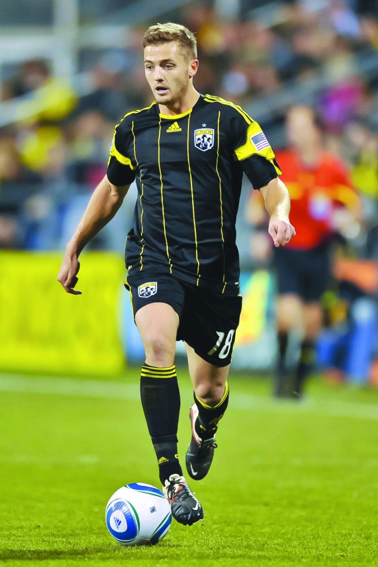 Jamie Sabau/Getty Images
Former Maryland and Columbus Crew midfielder Robbie Rogers revealed he is gay and stepped away from the game in a blog post this week.
