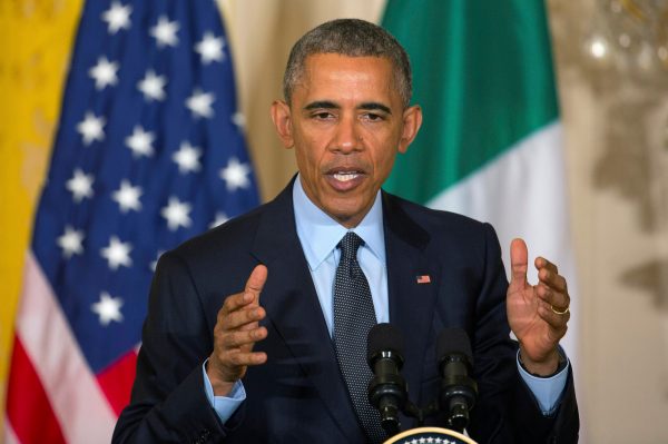 Obama downplays Democratic divisions over Fast Track