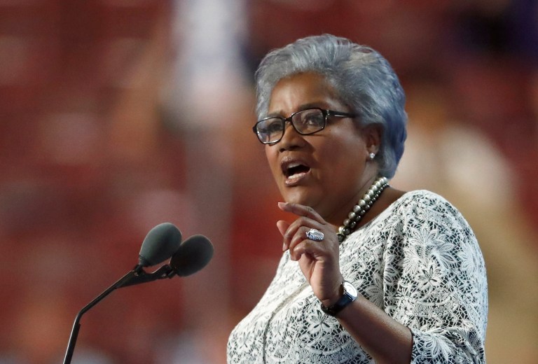 DNC chairwoman says Democrats were just having a few friendly meeting with donors. (AP Photo/Paul Sancya)