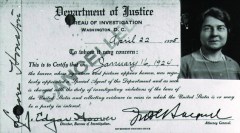 Crime History: Hoover hires his first and only female special agent