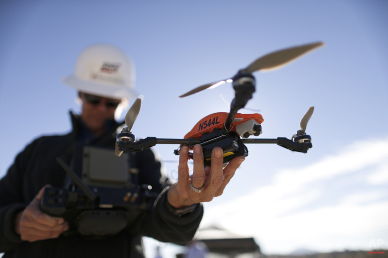 Drone activity soaring at the US-Mexico border
