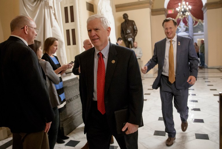 Members of the conservative Freedom Caucus have taken a hard line on the healthcare bill that the House speaker and the White House are attempting to pass and begin the replacement of Obamacare. (AP Photo/J. Scott Applewhite)