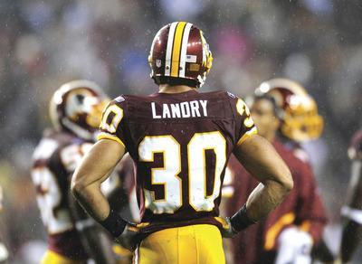 Nick Wass/AP
The New York Jets signed former Washington Redskins safety LaRon Landry on Monday.