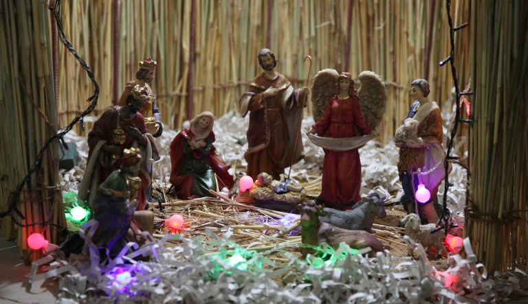 The RNC raised some eyebrows Sunday in a Christmas message that some Twitter users perceived as comparing President-elect Trump to Jesus Christ. (AP Photo/Baba Ahmed)