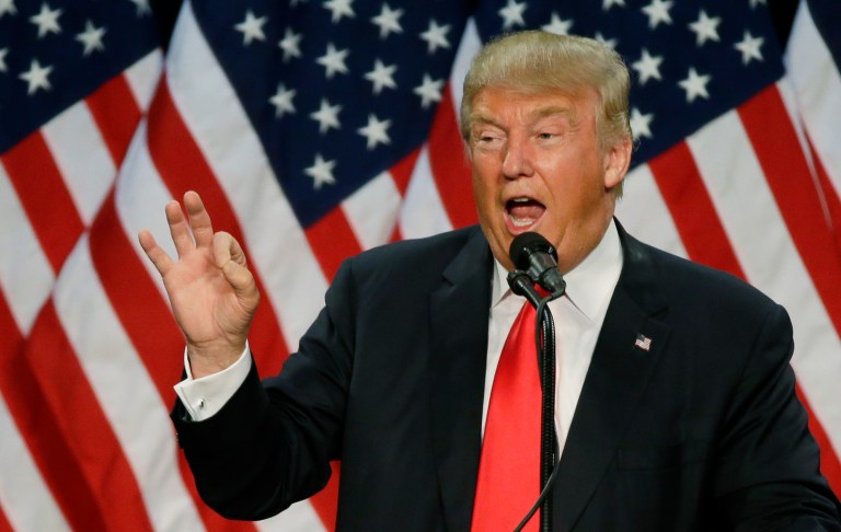The conservative rift over whether to support Donald Trump extends to education experts who would be willing to serve in his administration. (AP Photo/Ted S. Warren)