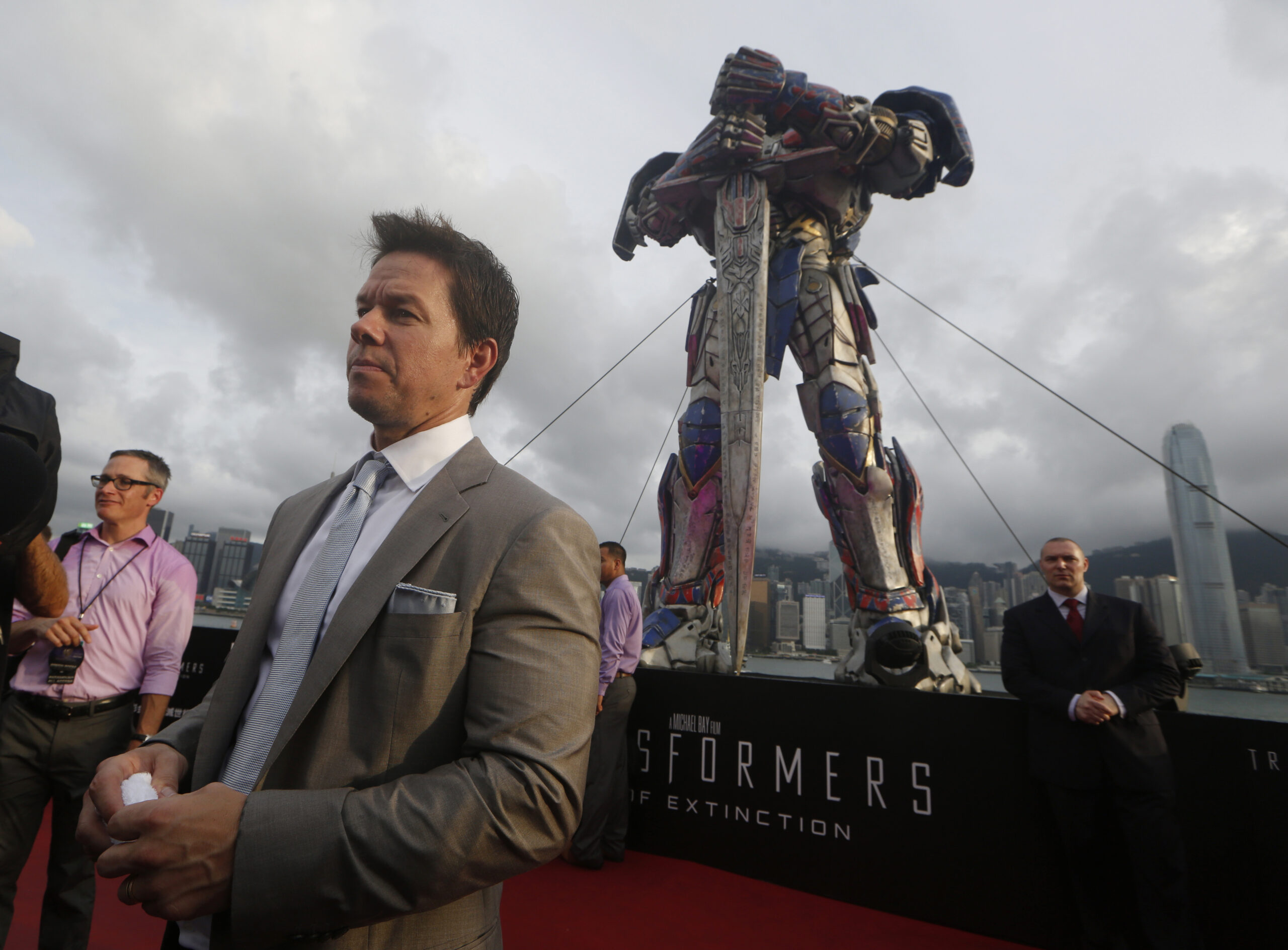 Hollywood stars in HK for ‘Transformers’ premiere