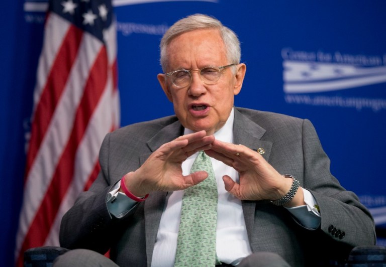 Harry Reid declared Mitch McConnell's position 