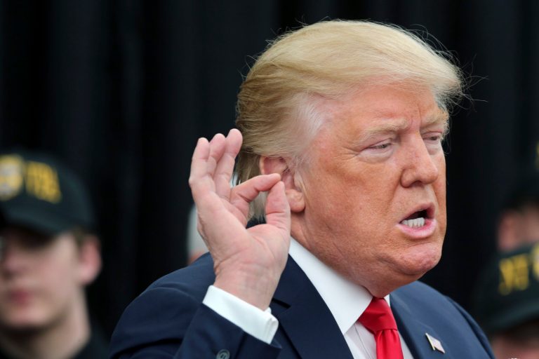 Republican presidential candidate Donald Trump is hoping to recover with a primary win in New York on Tuesday. (AP Photo/Mel Evans)