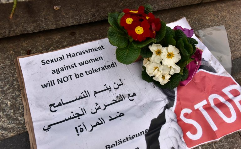The German state lacks the resources to protect its female citizens from sexual assailants, but it has the resources to prosecute people who insult the assailants. (AP Photo)