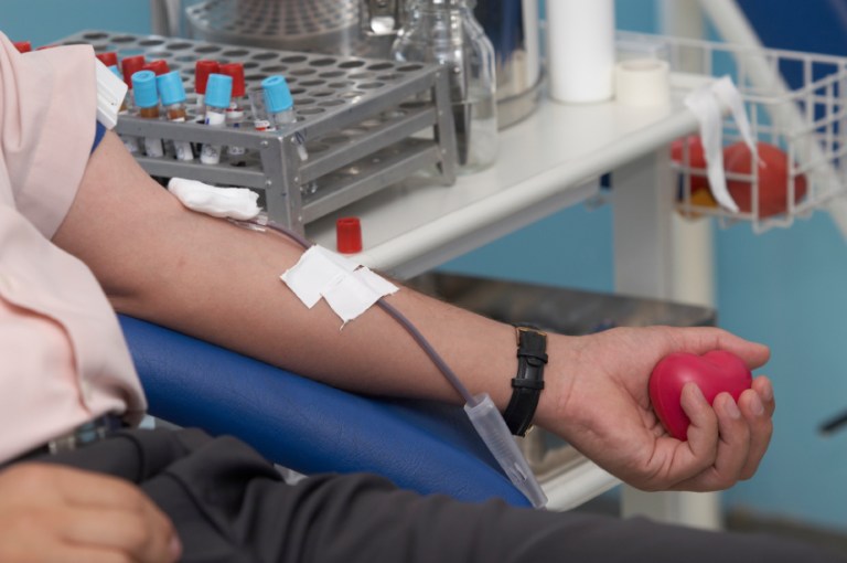 Among other things, conservatives donate more time to charity and give more blood. (iStock)