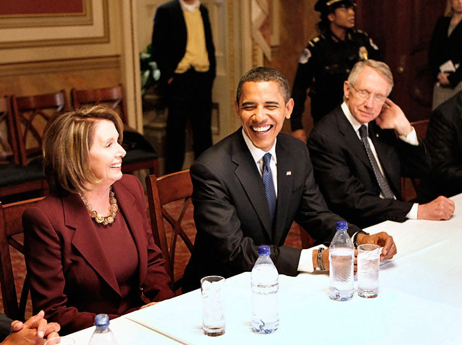 Obama summons Pelosi and Reid to the White House to plot election year strategy