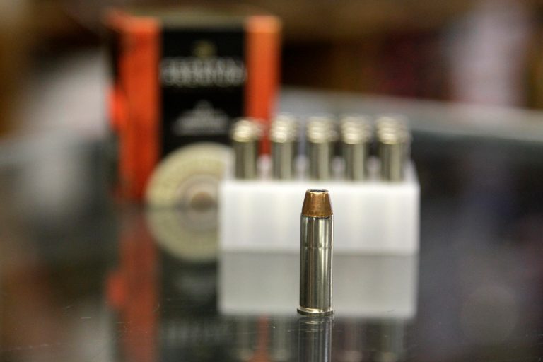 Under current law, the federal government imposes an excise tax of 10 percent on pistols and revolvers. (AP Photo/M. Spencer Green)