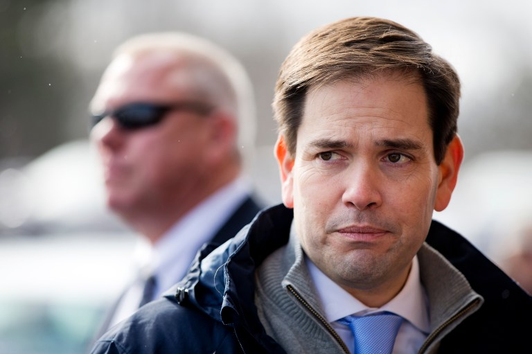 Marco Rubio said Donald Trump would 