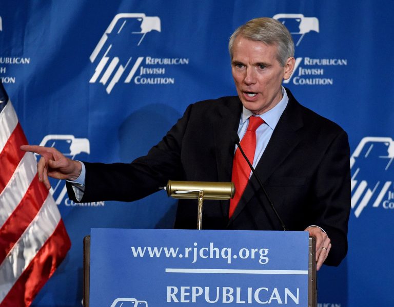 Portman has begun taking swings at Democrats who hope to use trade as a key issue on the campaign trail. (Getty File Photo)