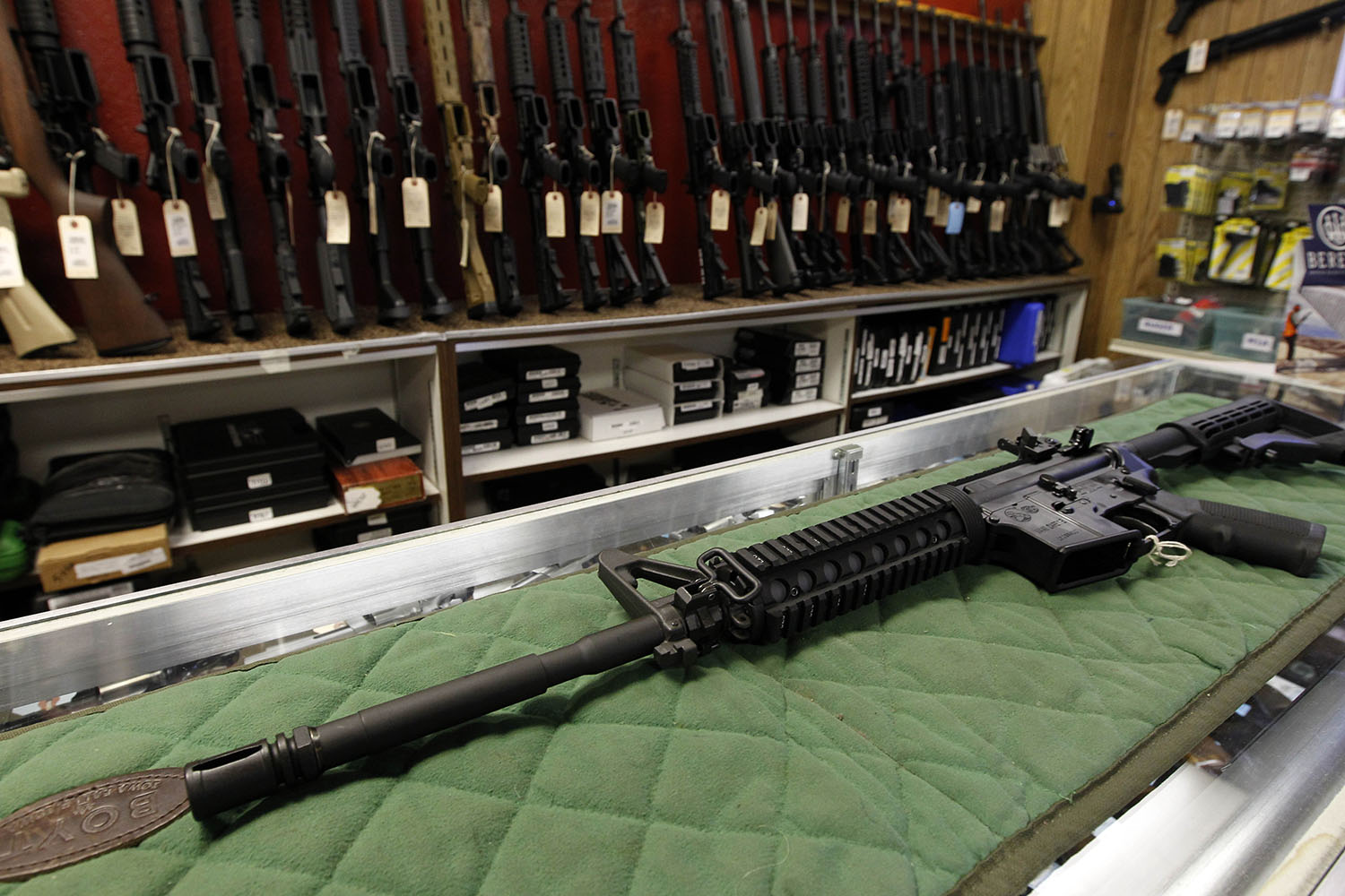 Dems: Feds should approve purchases of semiautomatic weapons
